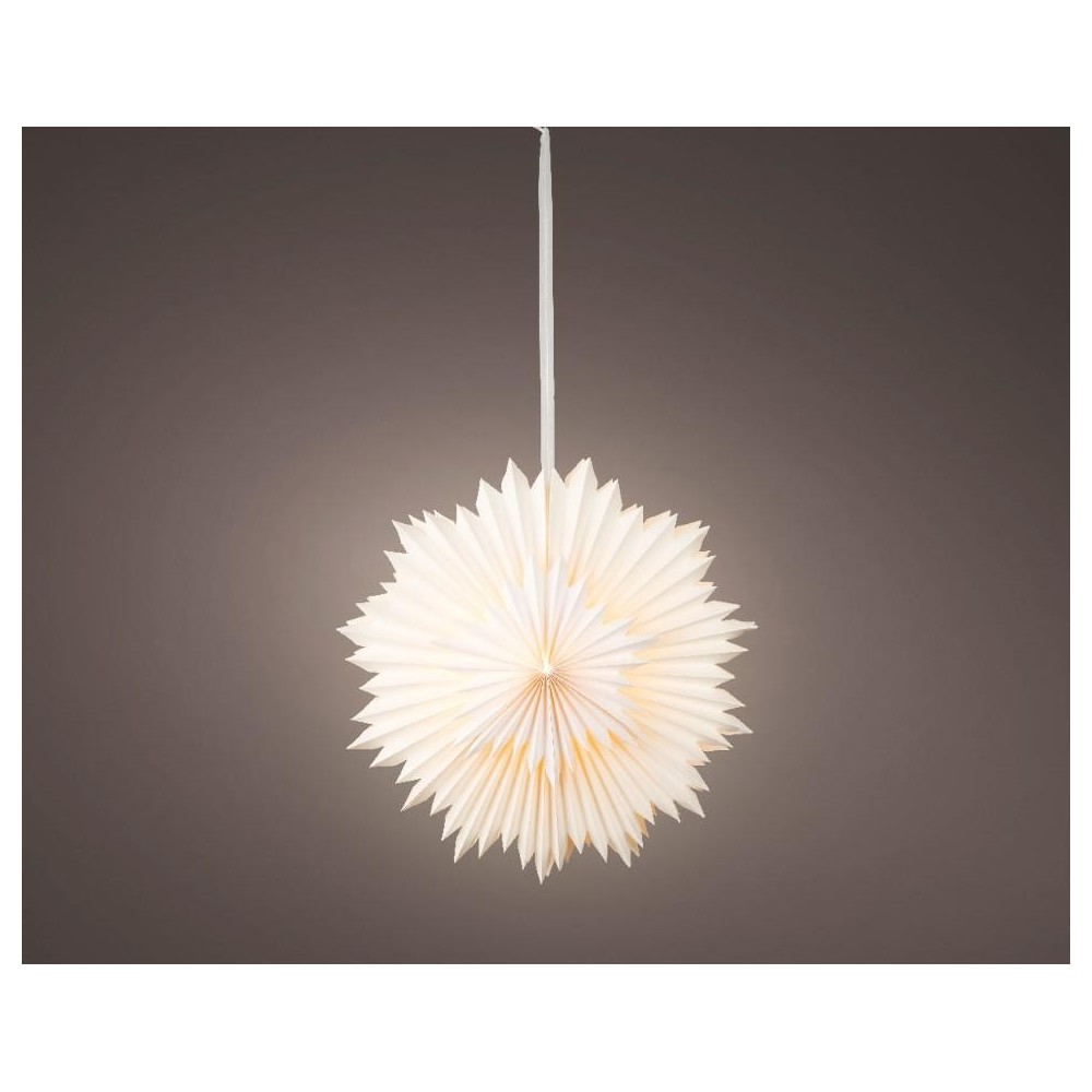 STELLA DI CARTA LED D.40CM. H.12CM.